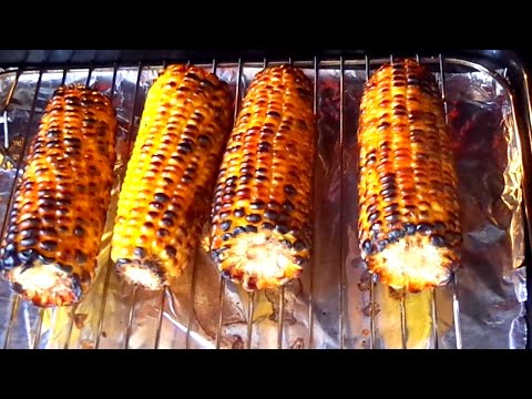 How To Make Grilled Corn On The Cob In Oven | Lemon & Pepper Sweetcorn In Oven @SwarnaHappyhome #84
