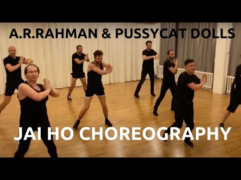 Jai Ho - A.R. Rahman & The Pussycat Dolls | Dance Tutorial Choreography