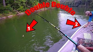 Chasing the Monsters of Stonewall Jackson Lake EP 4 Doubled Up West Virginia Largemouth Bass Fishing