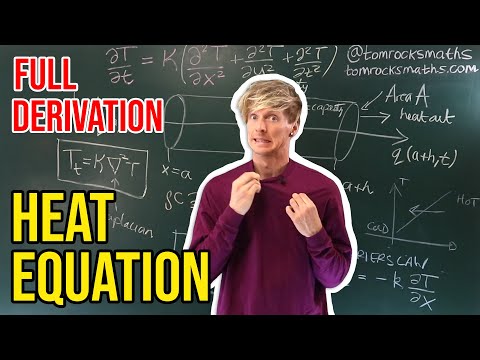Oxford Calculus: Heat Equation Derivation