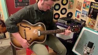Video thumbnail for 1960s Harmony H1213 electrified archtop guitar by Jake Wildwood & Co
