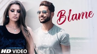 Blame song artwork