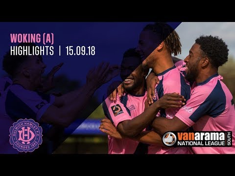 Woking v Dulwich Hamlet, National League South, 15/09/18 | Match Highlights
