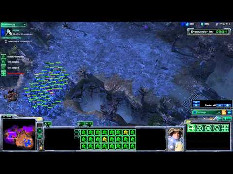 SC2: Zero Hour - Brutal Challenge - All Zerg Bases Destroyed
