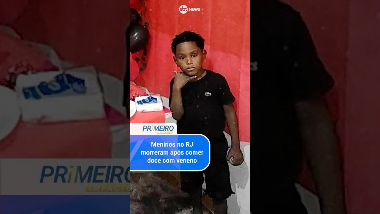 "Chumbinho": Meninos no RJ morreram após comer doce com veneno
