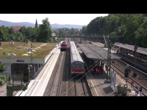 Zugmitfahrt Abschied BR 110 BW Stuttgart 13.7.2013 Teil 2/3