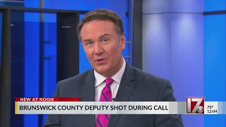 Brunswick County deputy shot during call