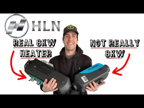 HLN Diesel Heater Teardown - 100% New Design - The ONLY Real 8kw Diesel Heater.