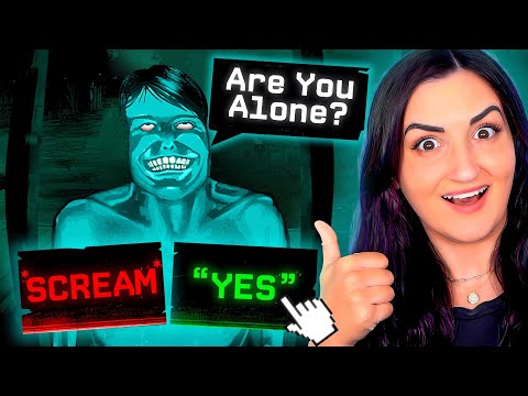 DO NOT Let Them Inside It’s NOT A Human ...but I Did Anyway Because I Need Friends