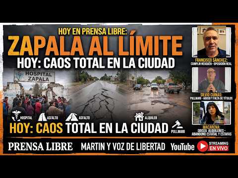 Calles&Hospital de Zapala; F Sanchez nos cuenta sobre Cumplir Neuquén. Silvio Cuiñas sobre Pullmari!