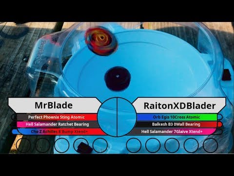 WBO Beyblade Tournament Battle: MrBlade vs RaitonXDBlader -  Beigoma Blues 3RD PLACE #BeybladeBurst