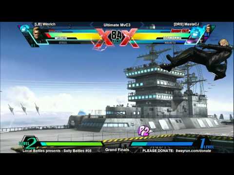 Salty Battles #08 - uMvC3 GF - [LB] Winrich VS [DRS] MastaCJ
