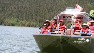 preview picture of video 'River Safari - Blue River B.C. Canada'
