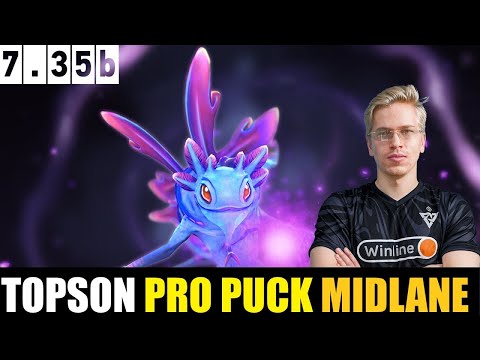 🔥TOPSON [PUCK] MID 7.35B - DOTA 2 HIGHEST MMR MATCH #dota2  #dota2gameplay  #topson