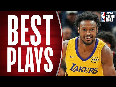 Bronny James' BEST MOMENTS Of The NBA 2K26 Summer League!