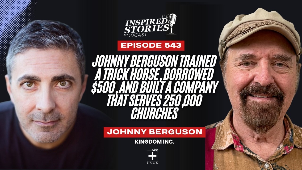 Johnny Berguson Trained a Trick Horse, Borrowed $500, and Built a Company That Serves 250,000 Churches