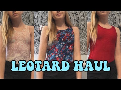 Leotard haul and Try on Haul!
