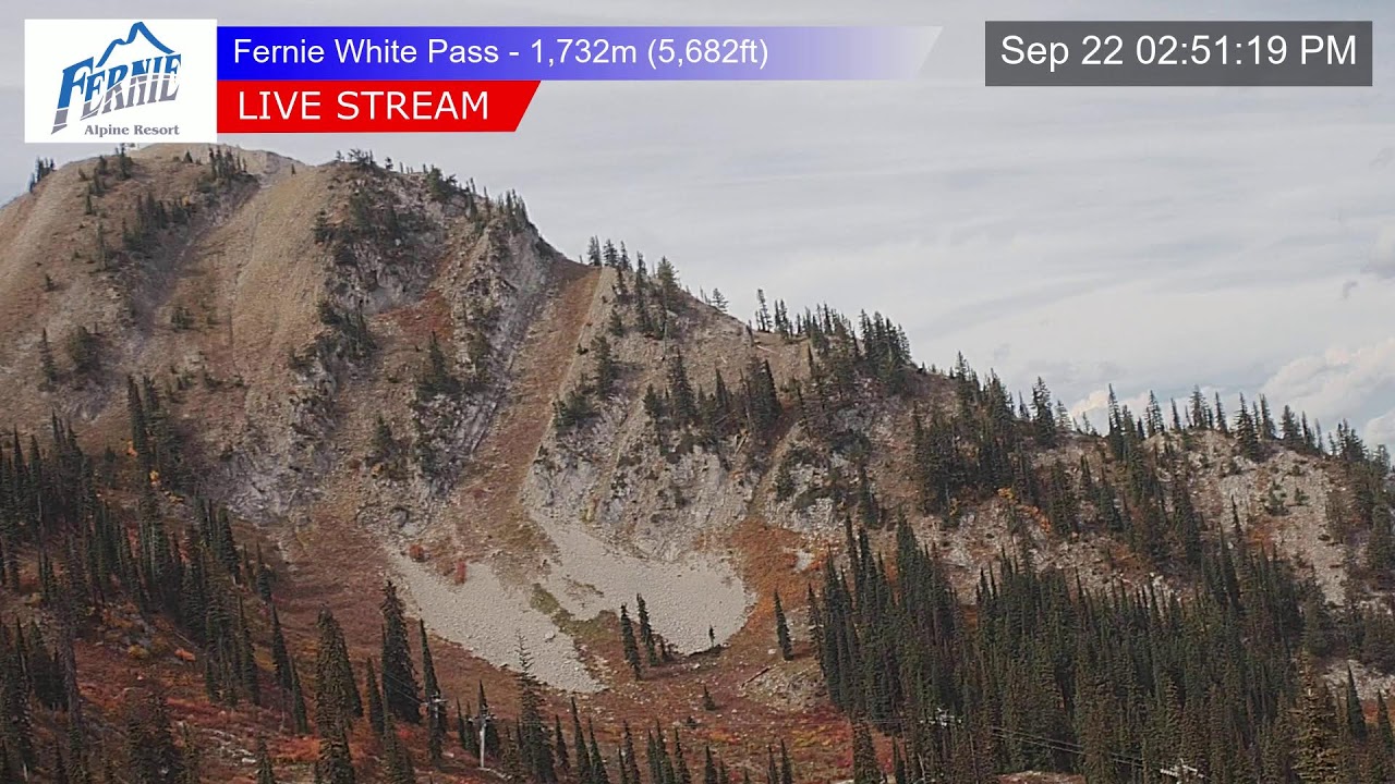 Fernie Alpine Resort webcam — White Pass Chair