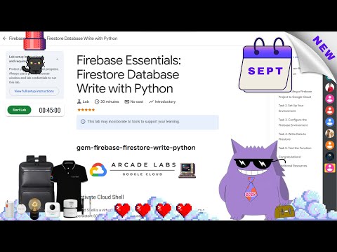 Firebase Essentials: Firestore Database Write with Python |#2025#gem-firebase-firestore-write-python
