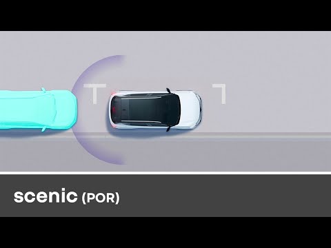 travagem de emergência ativa em marcha-atrás - Scenic E-Tech 100% electric - Renault