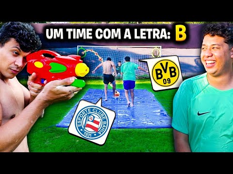 QUAL É O TIME COM A LETRA.. (ESPECIAL NO SABÃO!!)