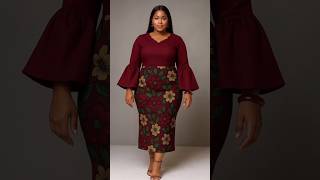 MISHONO YA MAGAUNI YA VITENGE YA KANISANI #zamakalefashion #latestafricaprint #africanfashion
