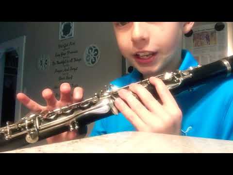 How to play pink panther on clarinet