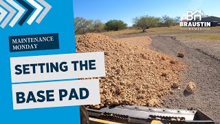 Setting the Base Pad of a Manufactured Home | Maintenance Monday