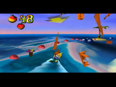 Crash Bandicoot - Warped (PS1) 105% Walkthrough pt23 - Tell No Tales