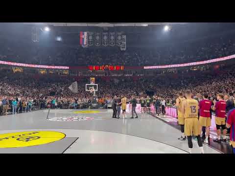 Partizan - FC Barcelona: Grobari dočekali Jana Veselog!