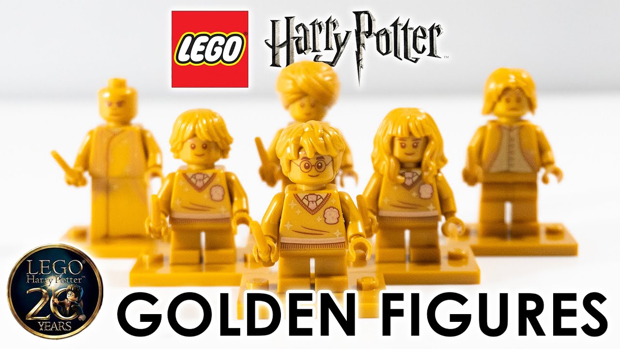 All LEGO Harry Potter 20th Anniversary Golden Figures!