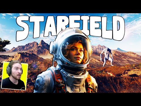 STARFIELD FULL WALKTHROUGH BEGINS - Exploring & Surviving the Universe! (Starfield Gameplay EP1)