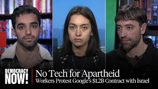 No Tech for Apartheid: Google Workers Arrested for Protesting Company’s $1.2B Contract with Israel