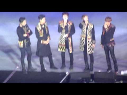 Super Junior Super Show 5 Manila Kim Heechul's touching moment (FanCam)