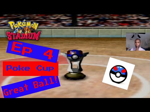 Pokemon Stadium Let's Play EP 4  Poke Cup, Great Ball!