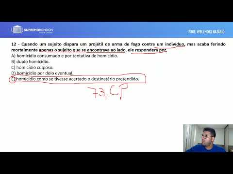 (parte 02) MARATONA PCPR E DEPEN - DIREITO PENAL (CRIMES CONTRA A VIDA) - PROF. WELLMORY NAZÁRIO