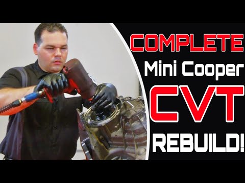 How to Properly rebuild a Mini Cooper CVT (FULL TUTORIAL)