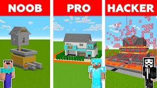 Download lagu Minecraft NOOB vs PRO vs HACKER : Mob Proof House in minecraft / Animation mp3