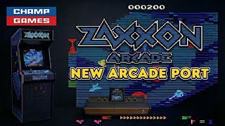 Zaxxon Arcade - New Arcade Port Atari 2600(Demo) Champ Games