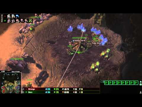 [csc] Strange vs. [TeS] Guru (ESL Go4SC2 Cup #561 - Semifinal - Game 3)