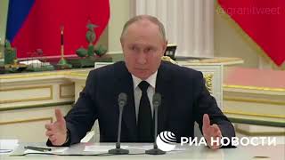 По поводу Вагнера. Путин врет Макрону в лицо.