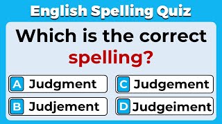 Spelling Quiz - CAN YOU SCORE 20/20? | Part #36