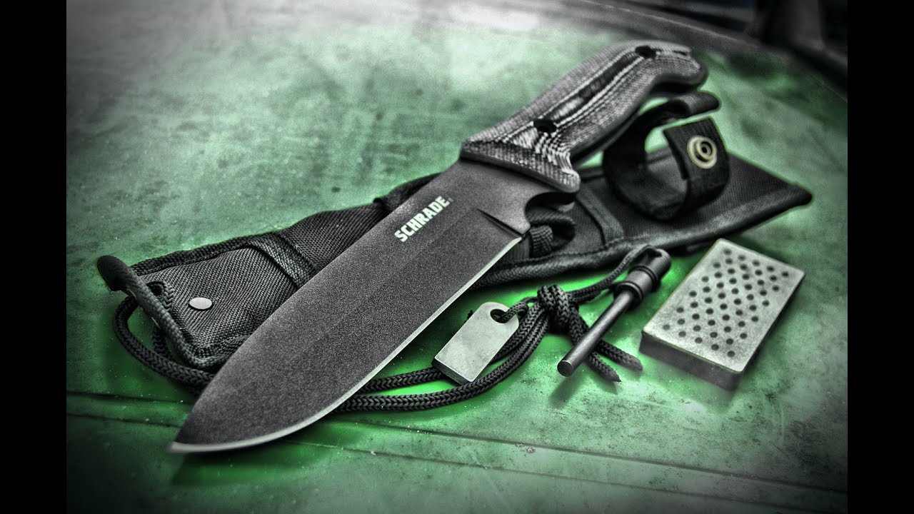 Faca Schrade Schf52M - Original - Full Tang - Aço 1095, 5.8mm