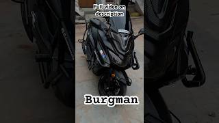 Burgman modified #shorts #ytshorts #burgman #new #motovlog #rider #gsa1250