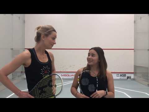 Olivia Blatchford at MSQUASH SUMMER CAMPS