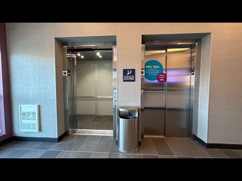 Brand New Schindler 3300 MRL Traction Elevators at Tru by Hilton - Middleburg Heights, OH