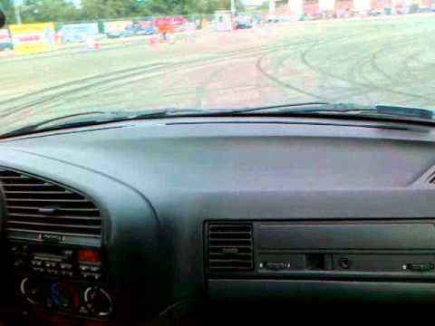 25.08.12 rajd mielecki BMW e36 Drift