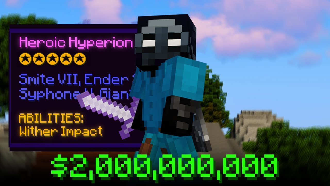 My Journey Getting A Hyperion (Hypixel Skyblock)