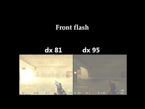 Cs Source dxlevel flashes