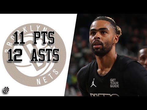 D'Angelo Russell 11 pts 12 asts vs Bucks 24/25 season